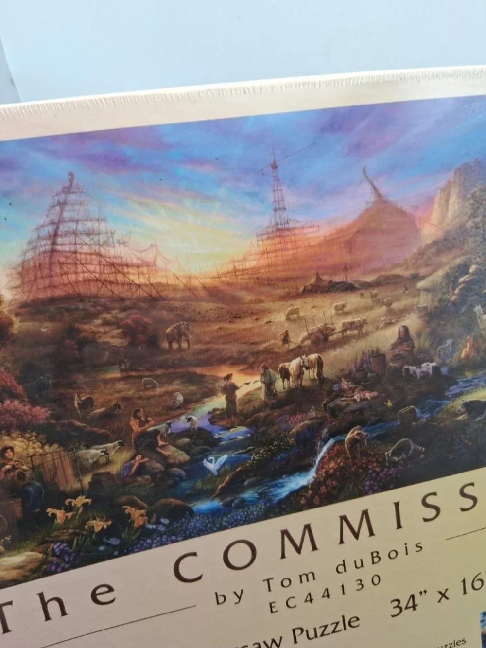 Tom DuBois The Commission Jigsaw 1000 Pc Puzzle SunsOut New Sealed 34